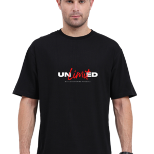Premium Oversized Men's T-Shirt – Heavyweight Cotton, Relaxed Fit, Streetwear Style