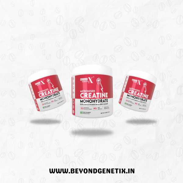 Beyond Genetix Creatine Monohydrate – Fruit Punch Flavor |  Power, Performance & Recovery - Image 3