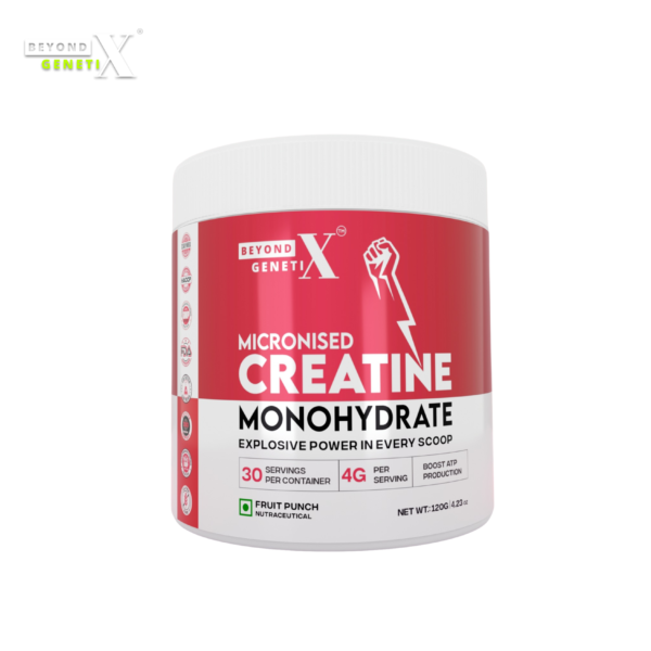 Beyond Genetix Creatine Monohydrate – Fruit Punch Flavor |  Power, Performance & Recovery - Image 6