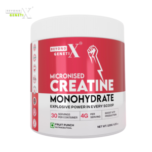 Beyond Genetix Creatine Monohydrate – Fruit Punch Flavor |  Power, Performance & Recovery