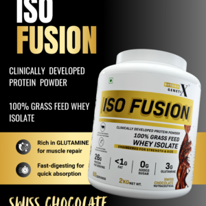 ISO FUSION – 100% GRASS FEED WHEY ISOLATE | SWISS CHOCOLATE