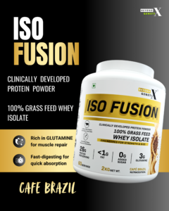 ISO FUSION – 100% GRASS FEED WHEY ISOLATE | CAFE BRAZIL